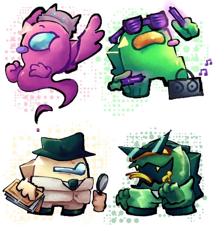 among us roles thumbnail