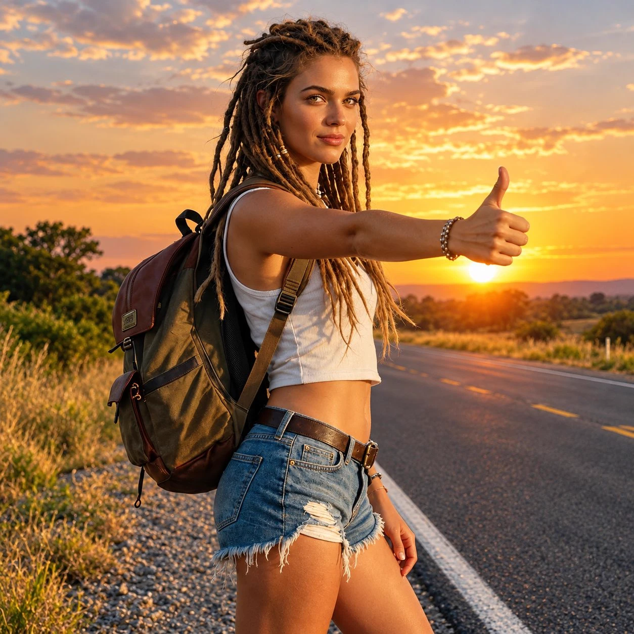 Megan, wants a ride.  thumbnail