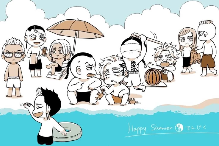 Tenjiku and You at the Beach thumbnail