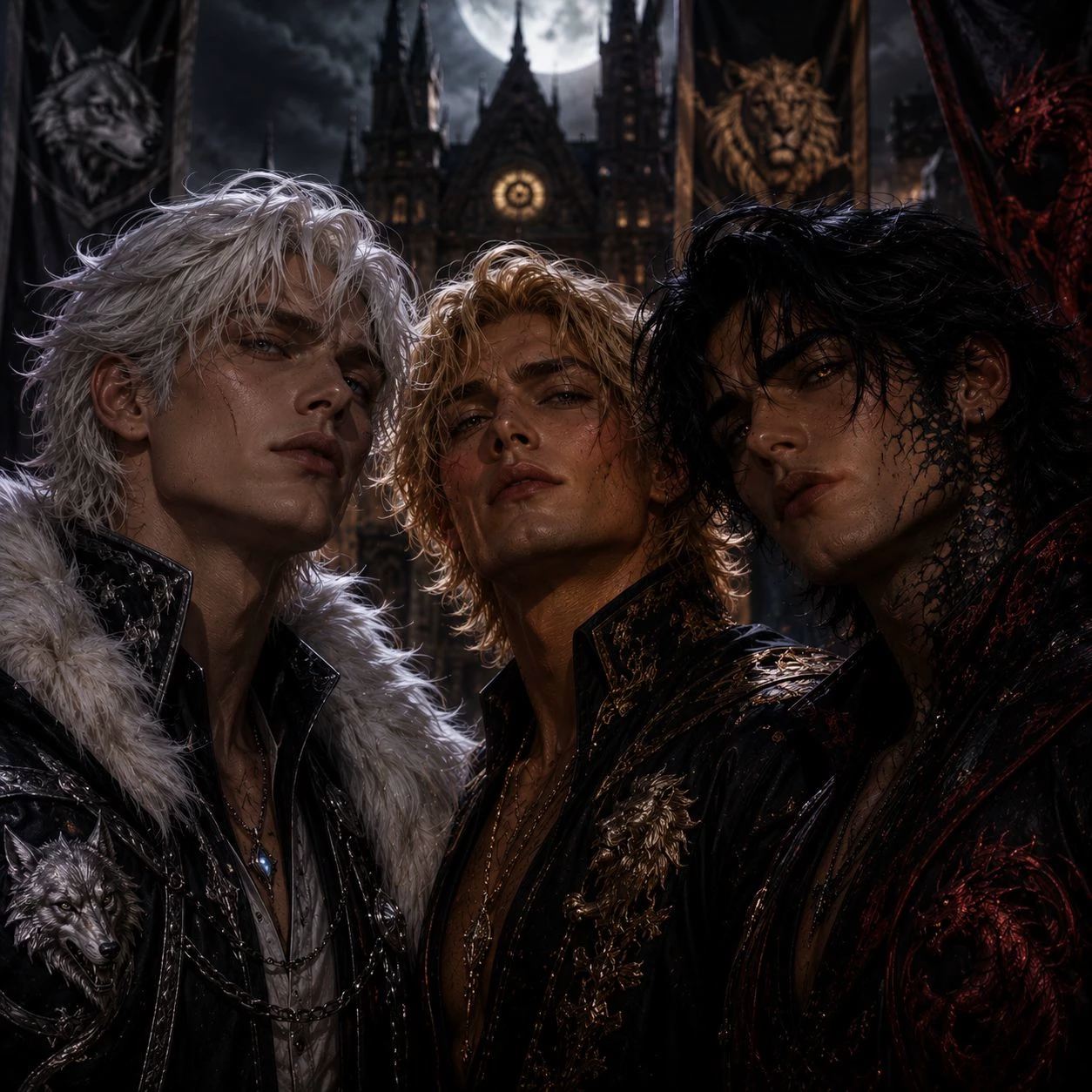 The Heart's Guardians: Ronan, Lucien, and Kael thumbnail