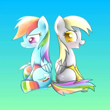 Rainbow Dash and Derpy (pdf files, lol) thumbnail