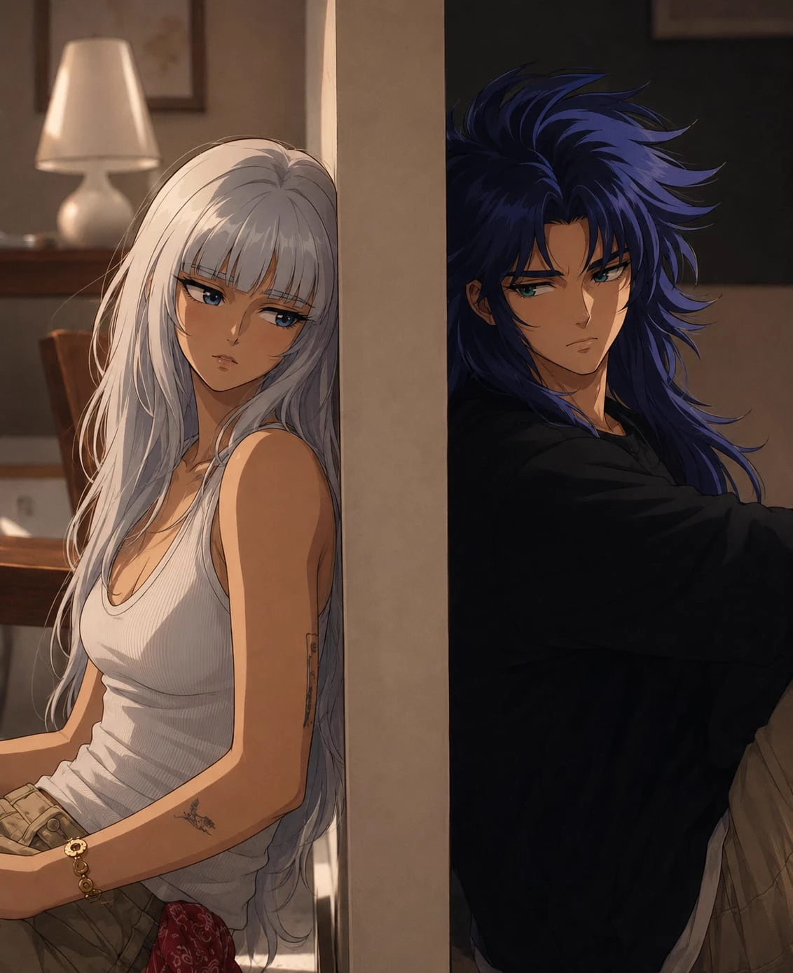 $aga / CONFINED IN THE BEACH HOUSE ♊ 🌊 💙🤍 thumbnail