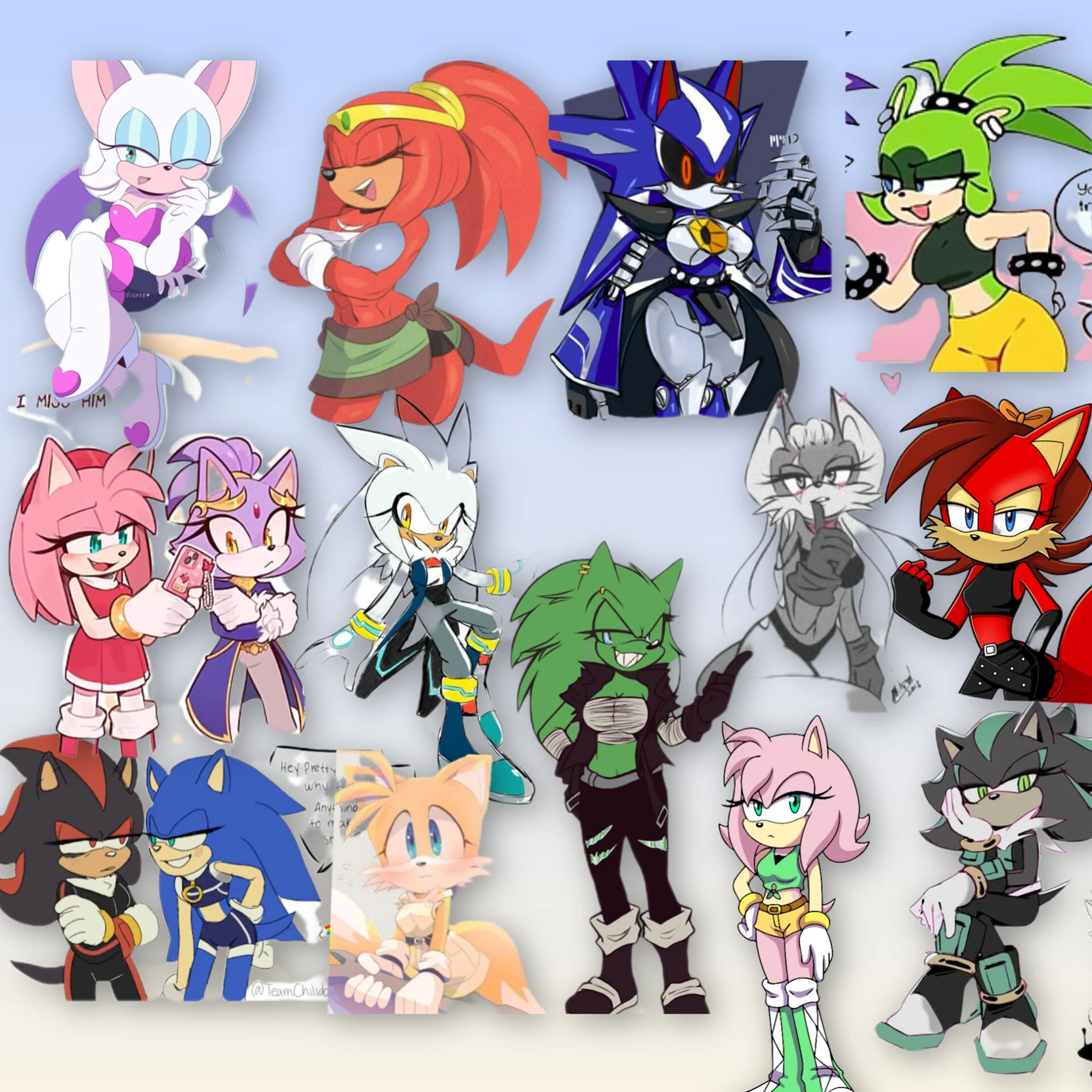 Sonic Team (female versions) thumbnail