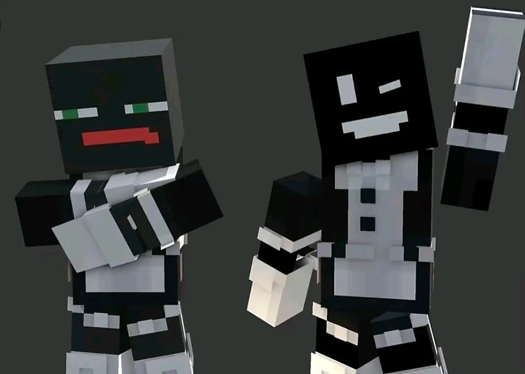 Twixel and Mob in a maid costume ಠ\_ಠ (you are Mob) thumbnail