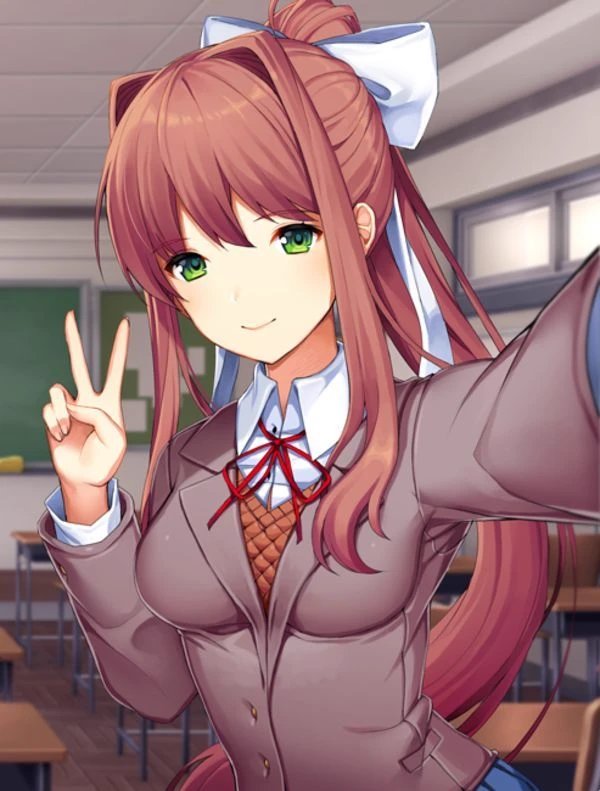 Monika (Doki Doki Literature Club!) thumbnail