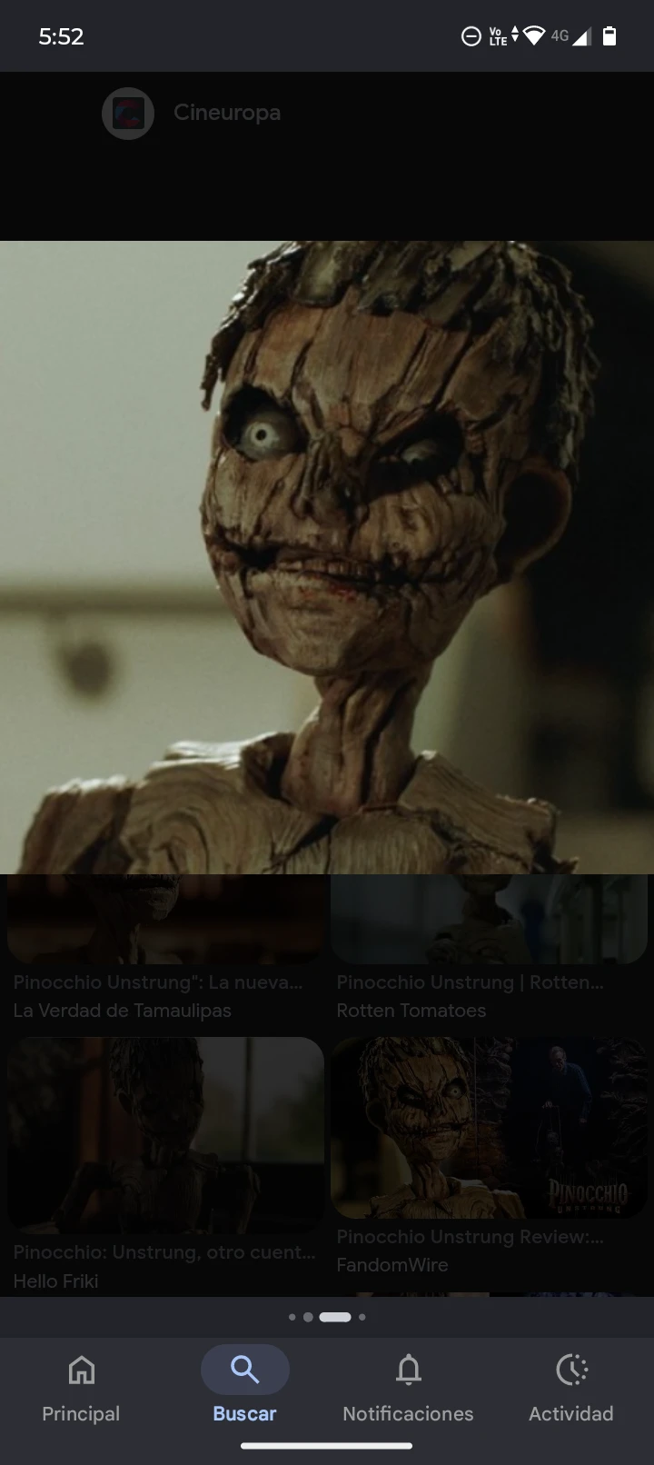 Pinocchio. (Unstrung) thumbnail