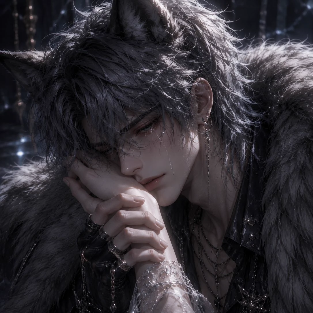 Noah / a wolf-human who got separated from the pack since childhood thumbnail