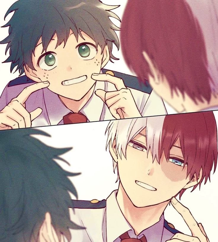 Todoroki Shoto and Izuku Midoriya thumbnail
