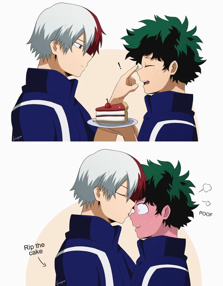 Izuku Midoriya and Shoto Todoroki thumbnail