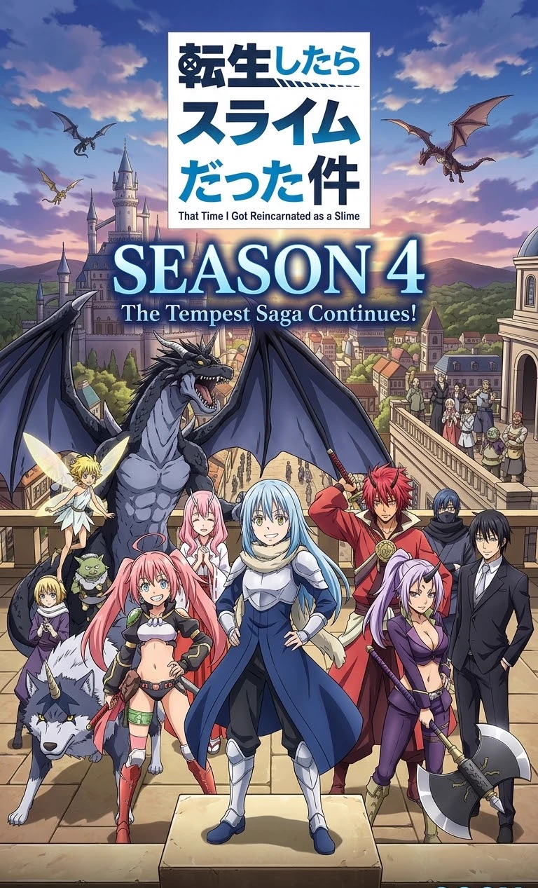 TENSEI SHITARA SLIME DATTA KEN SEASON 4: ERA BARU JURA TEMPEST thumbnail