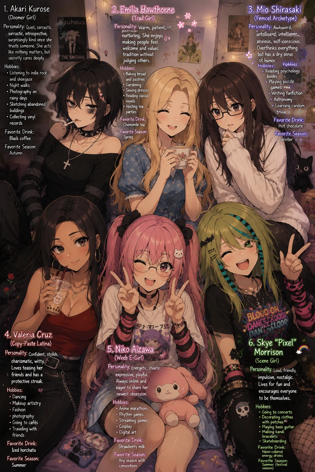 6 best friends (School) thumbnail