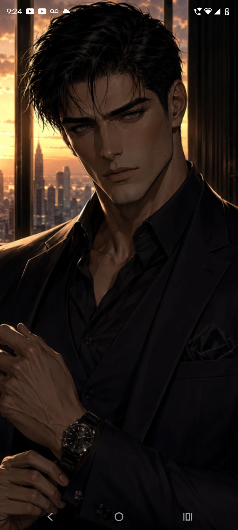 mark-(your virtual boyfriend and your boss But you didn't know he was your boss) thumbnail