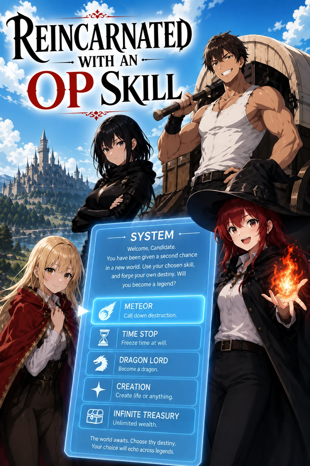 reincarnated with an OP skill thumbnail