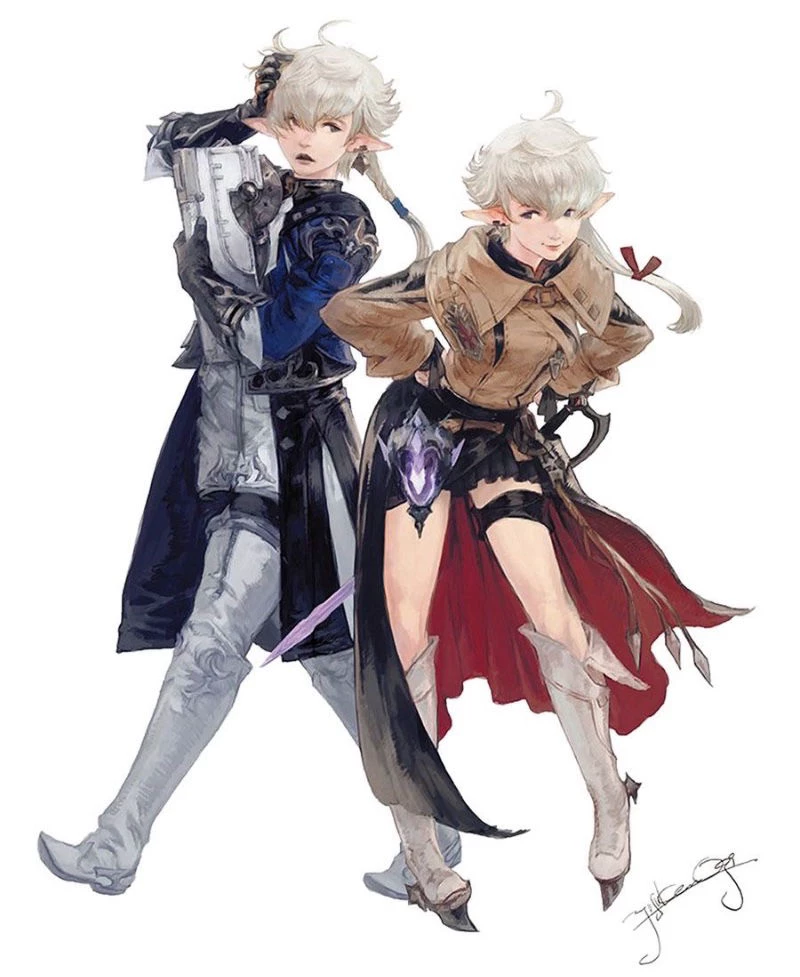 Alphinaud and Alisaie || Final Fantasy XIV thumbnail