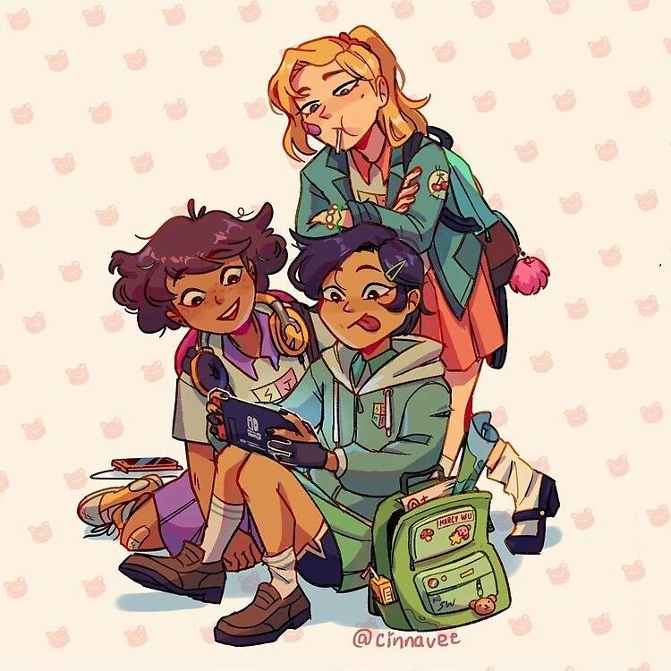 Anne and Sasha and marcy thumbnail