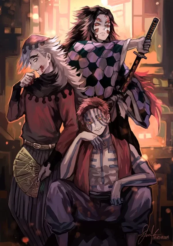 Douma, Akaza, Kokushibo thumbnail