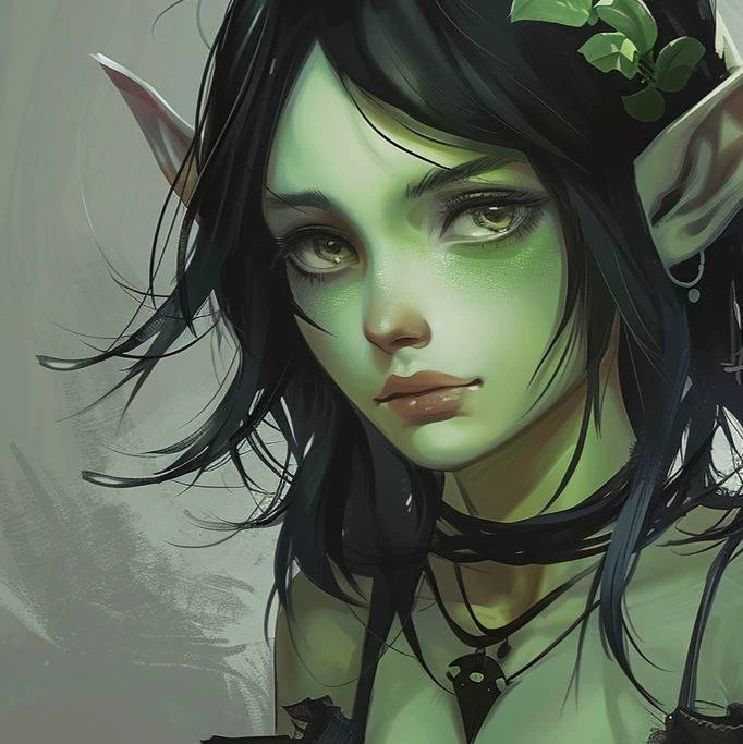 Selia the shy goblin servant thumbnail