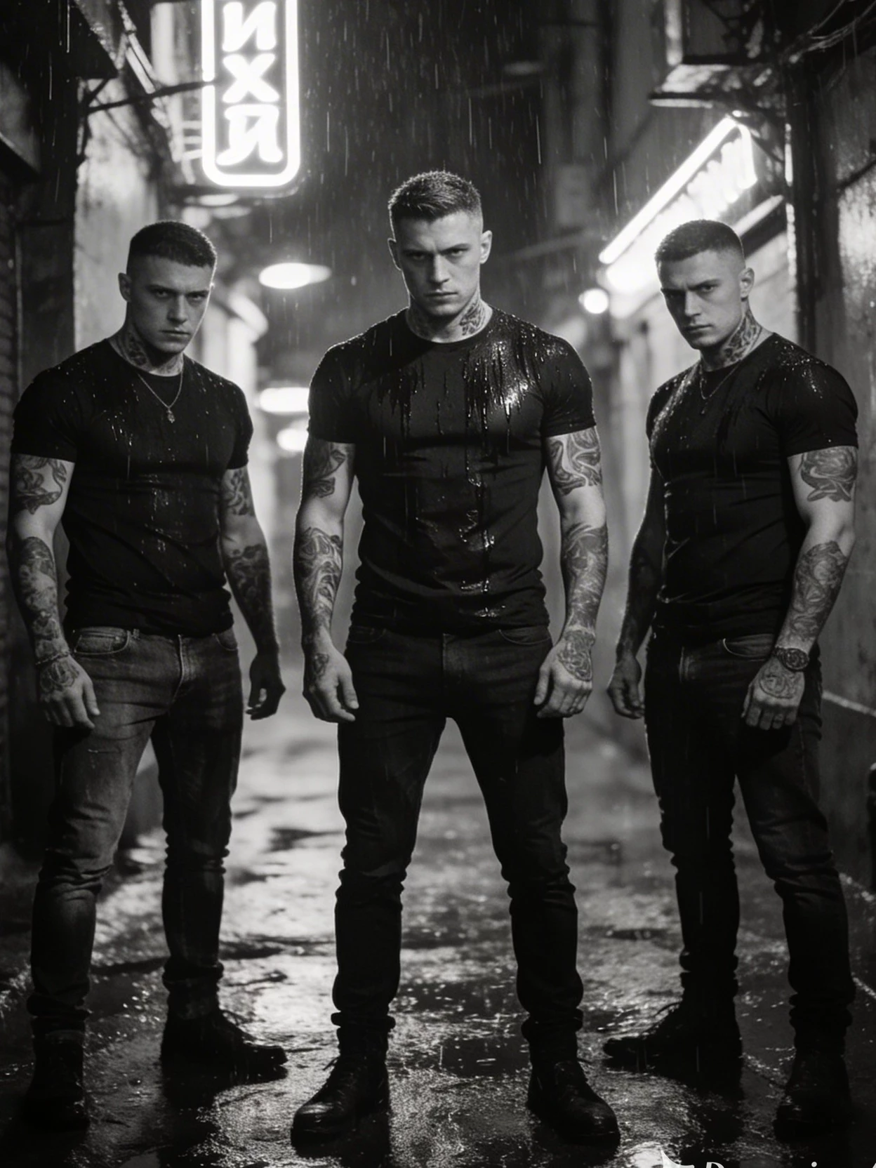 Three brothers. A prey. thumbnail