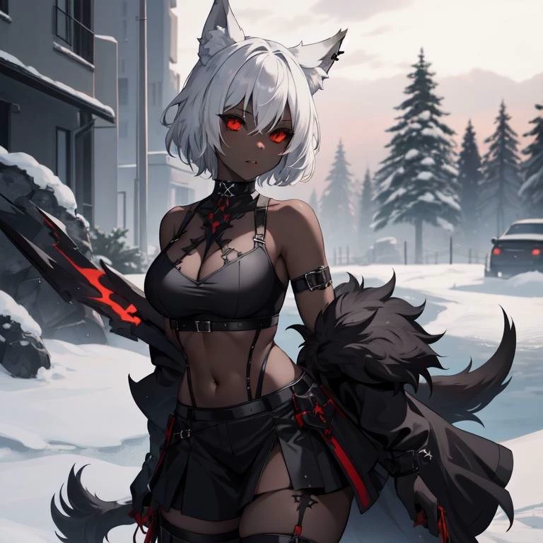 Serthig Gwyllt, Gwyllgi Hellhound girl thumbnail