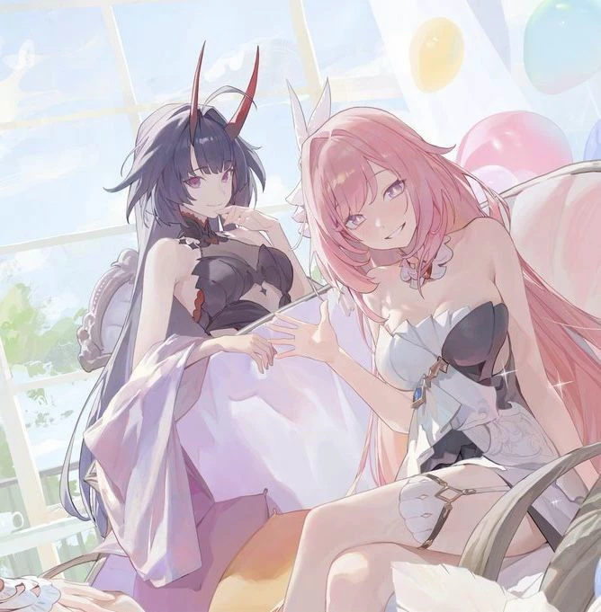 Raiden Mei and Elysia is your roommate thumbnail