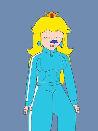 Princess peach as Violet Beauregarde thumbnail