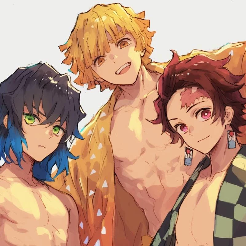 [ 鬼滅の刃 ] Tanjiro, Zenitsu, and Inosuke thumbnail