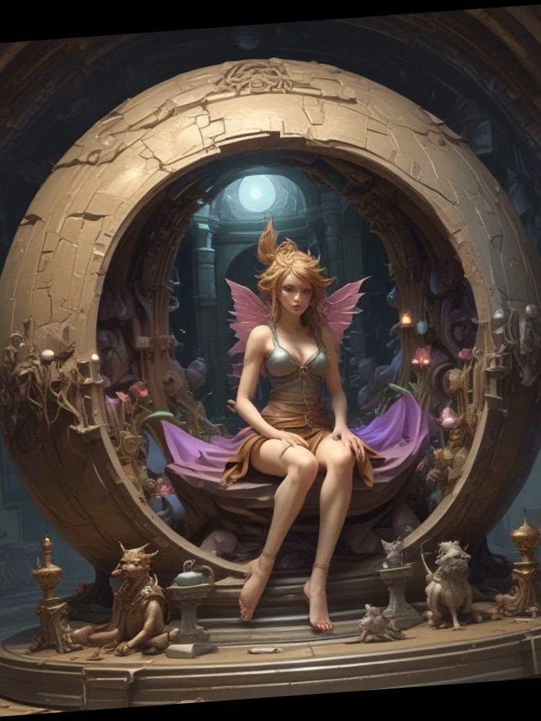 Dungeon Core Story with a Fairy Assistant thumbnail