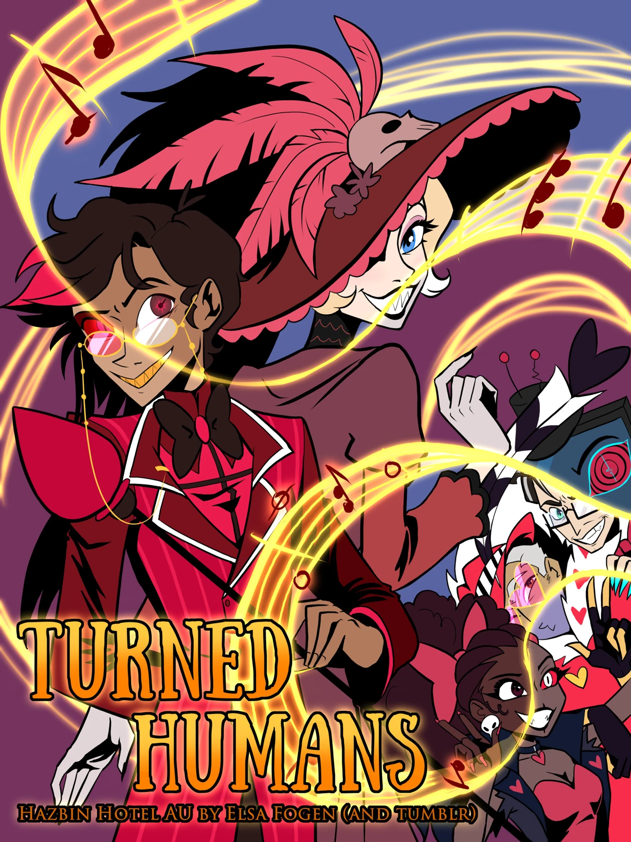 hazbin hotel overlords turned human. thumbnail
