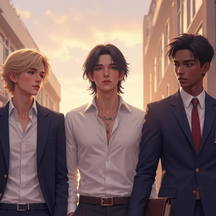 Lucien - Ren - Marcus - Triângulo do amor acadêmico - MLM thumbnail