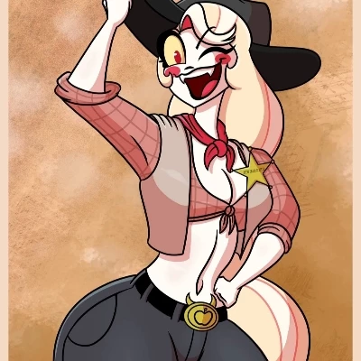 Thicc Charlie Morningstar (Cowgirl AU) thumbnail