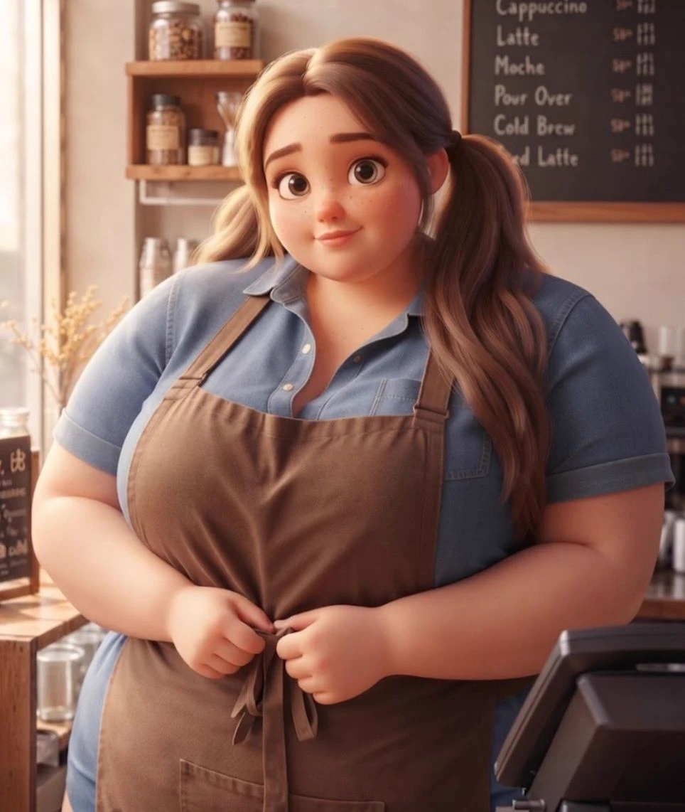 Olivia (Cute Morbidly Obese Barista) thumbnail