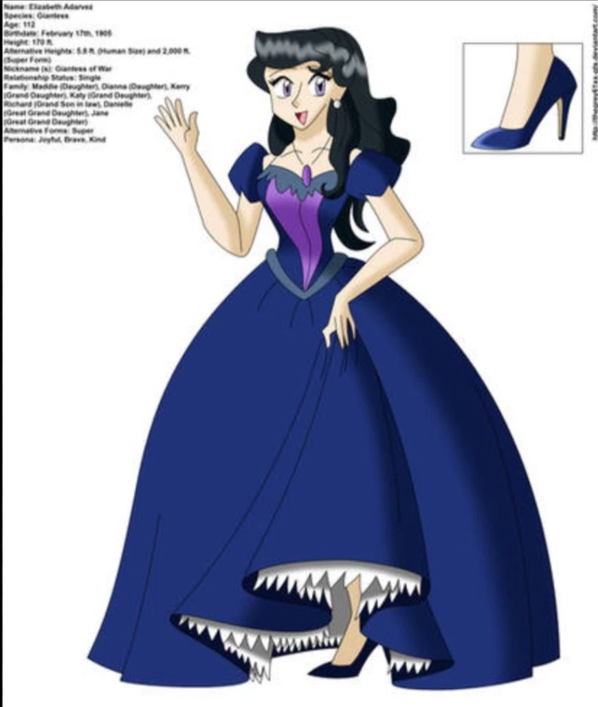 Queen Elizabeth Again (Giantess Girl) thumbnail