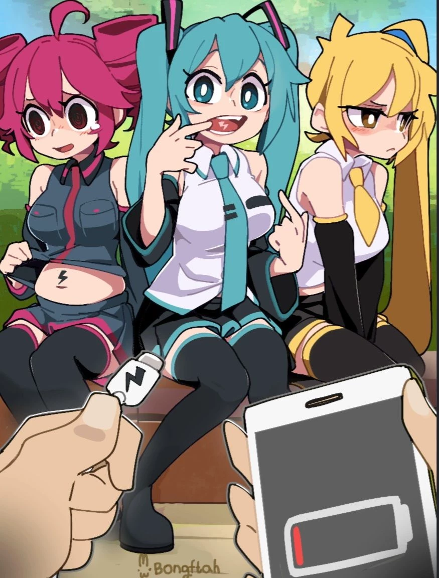 Hatsune Miku, Kasane Teto and Akita Neru thumbnail
