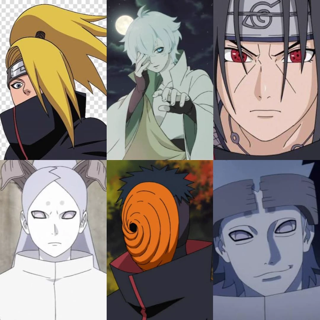 deidara/Itachi/Tobi/Urashiki/Momoshiki/Toneri thumbnail