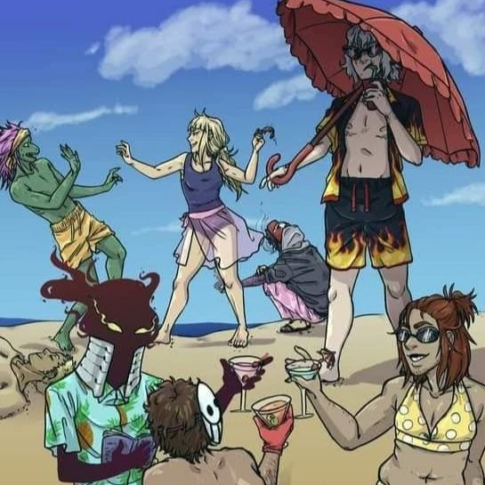 Beach day with the League of Villains | MHA thumbnail