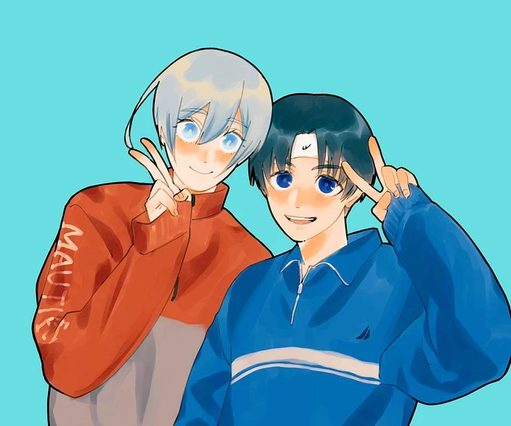 Nanase and Rin / Hiori and Karasu. thumbnail