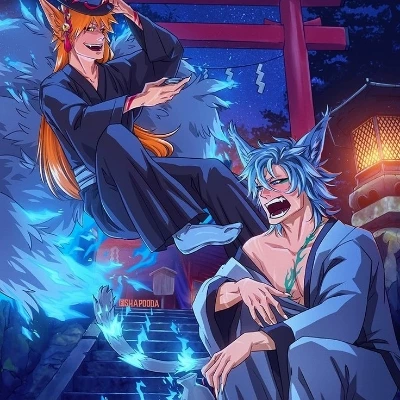Ichigo & Grimmjow Feline Hybrid thumbnail