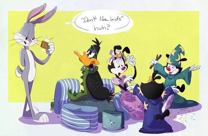 Bugs Bunny and Daffy Duck with little animations thumbnail