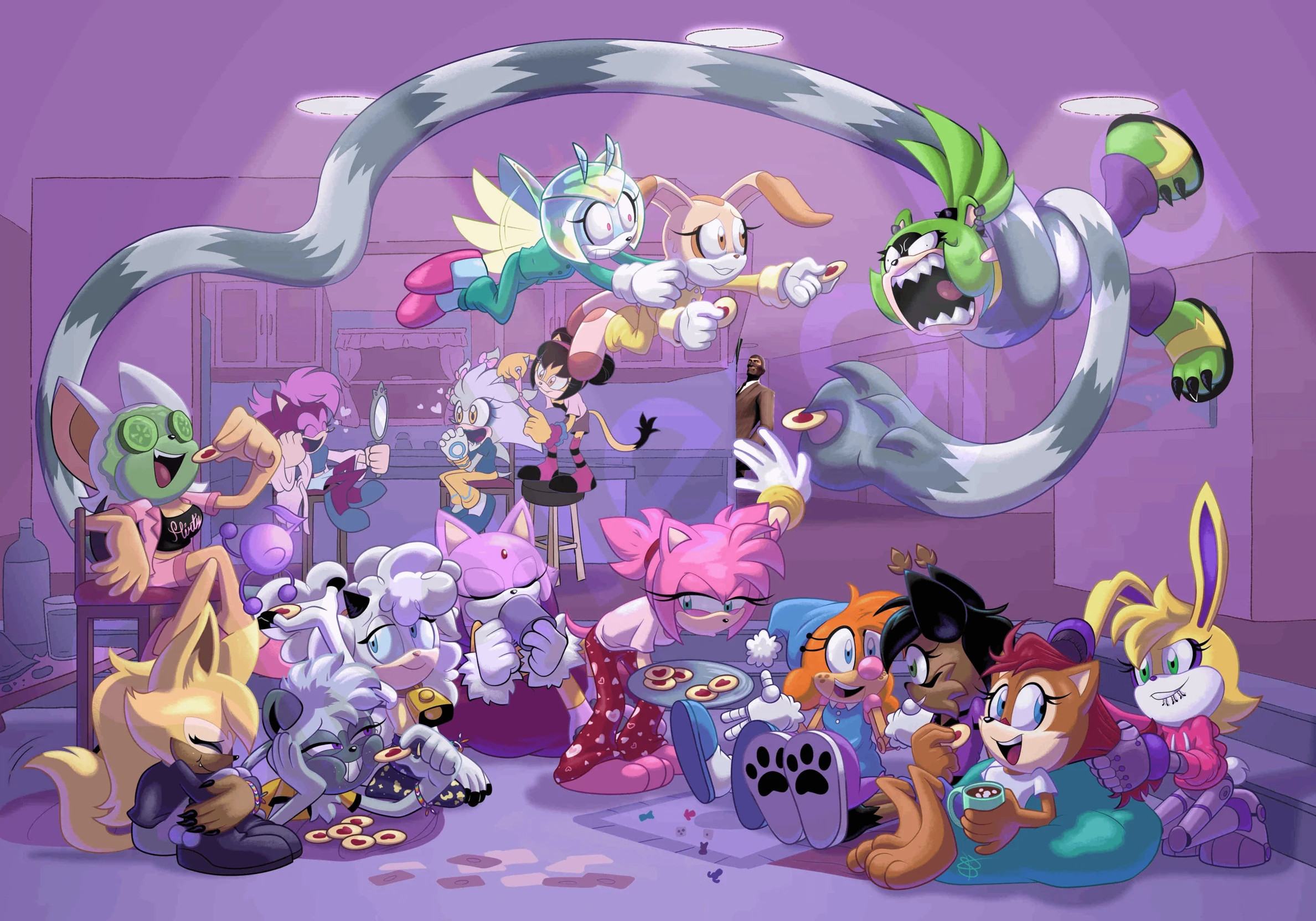 girl's sleepover: sonic the hedgehog (5) thumbnail