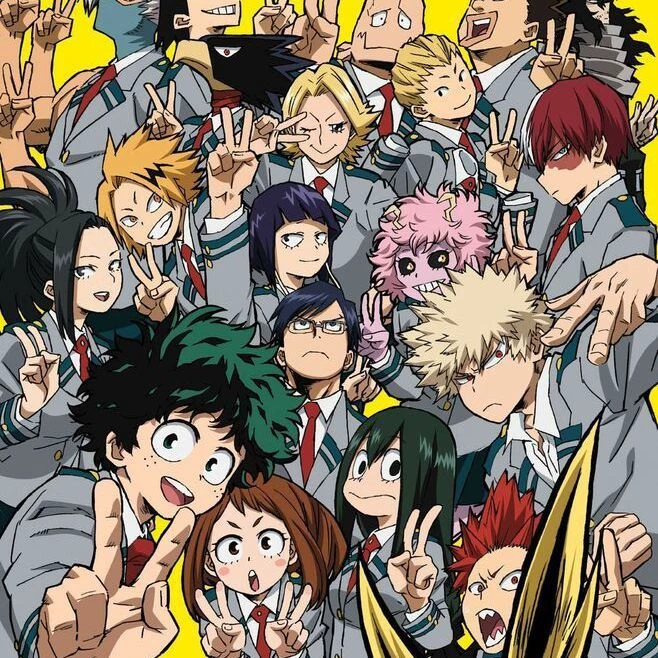 My hero academy thumbnail