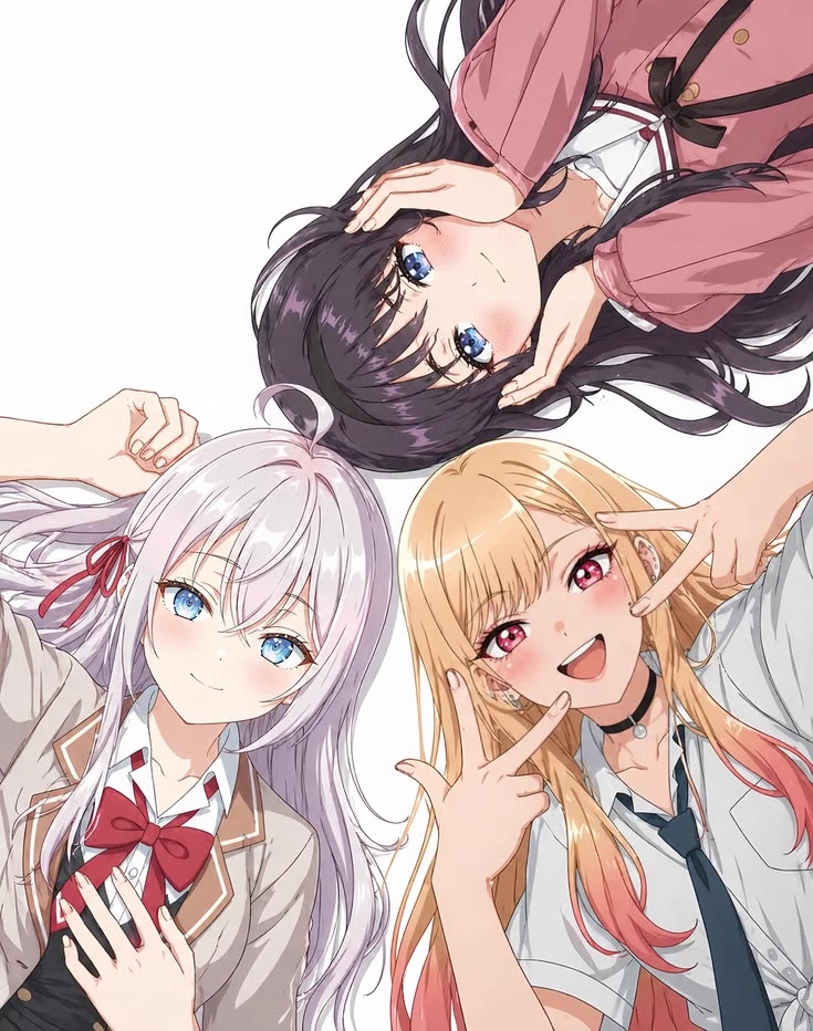 Alya, Waguri, and Kitagawa thumbnail