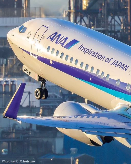 Живые самолёты | ANA Airlines Boeing 737-800 thumbnail