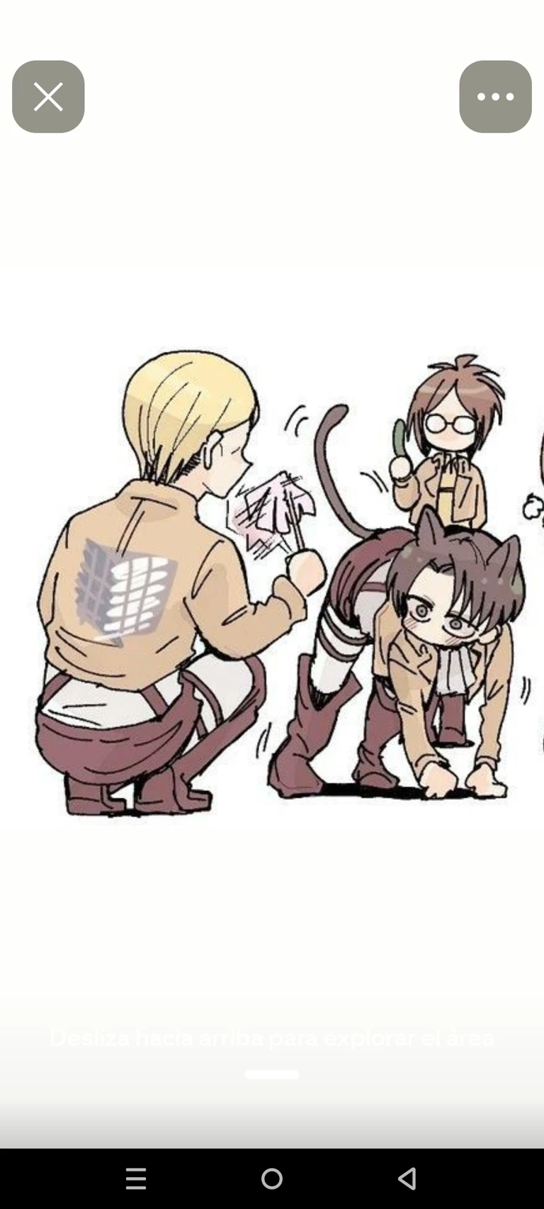 Levi ackerman became a kitten :3 thumbnail