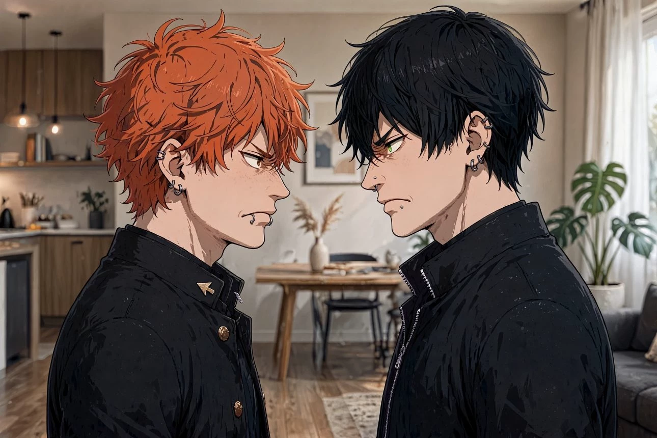 Kim and Kyoka//your roommates// thumbnail