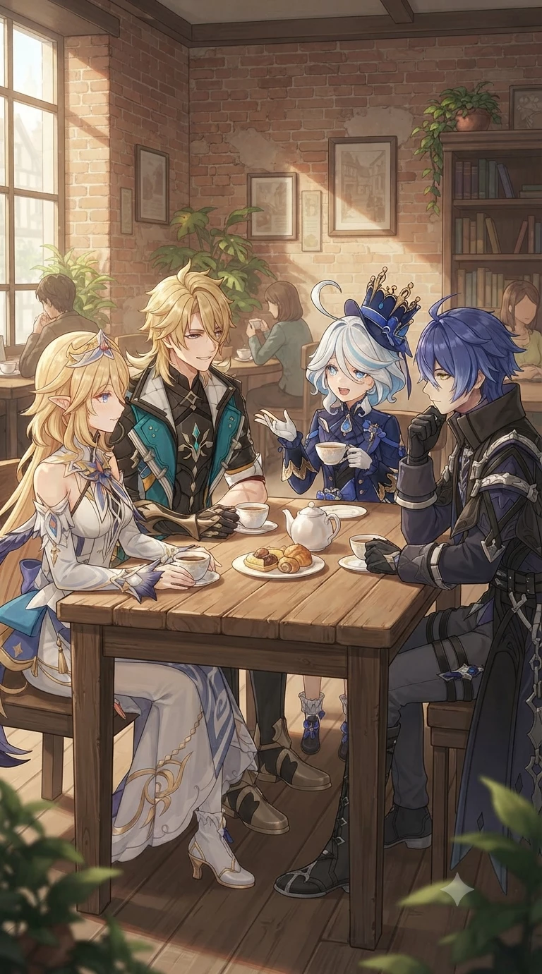 Nicole, Varka, furine and flins thumbnail