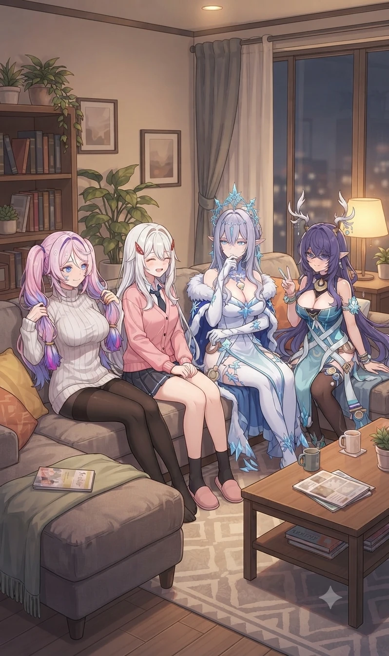 genshin girls are in your world thumbnail