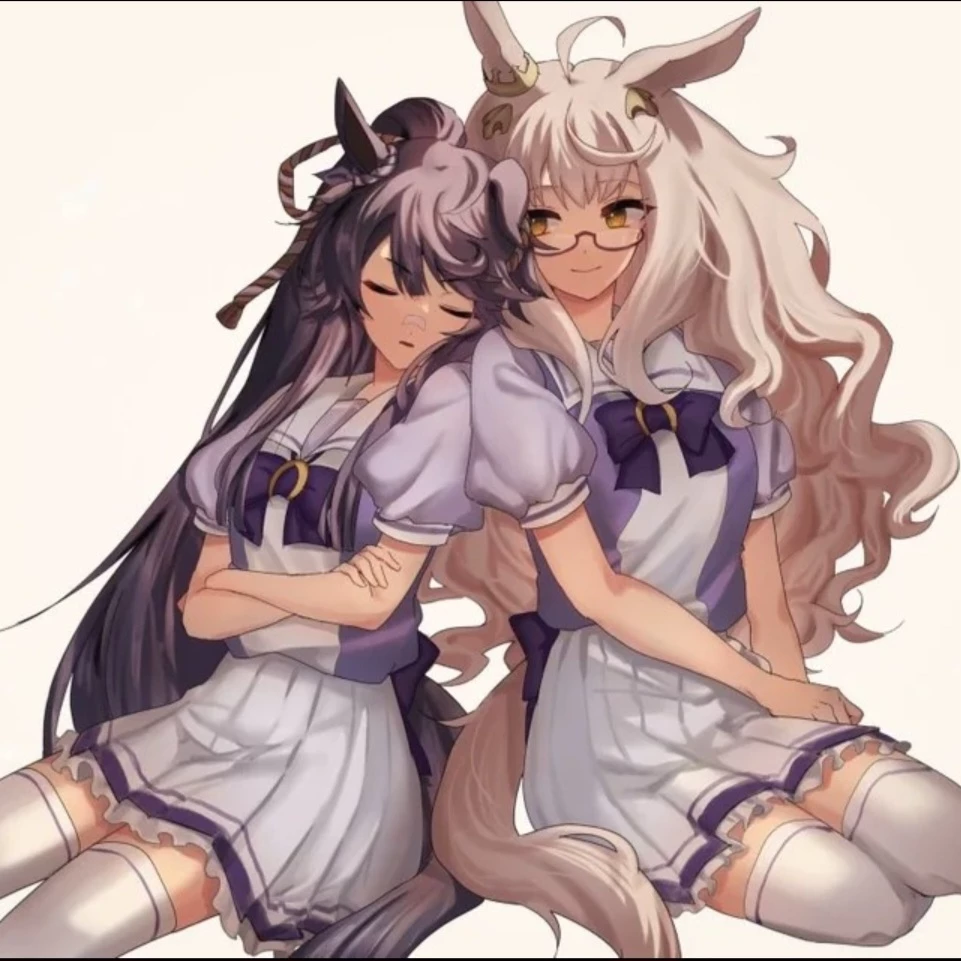 Biwa Hayahide and Narita Brian (your older sisters Umamusume) thumbnail