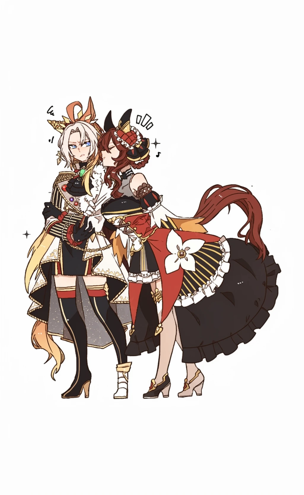 Orfevre and Gentildonna (your mothers Umamusume) thumbnail