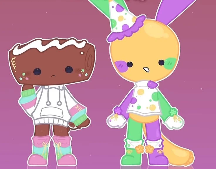 Louis and Cosmo. Fruitcake and Fawnbury thumbnail