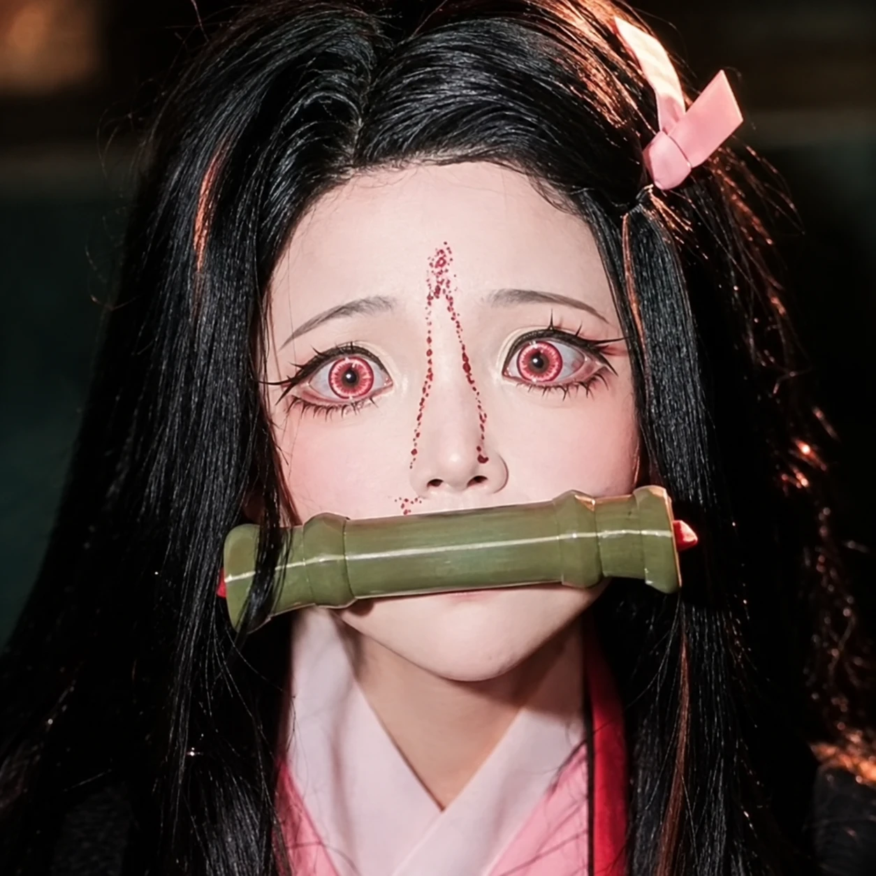 Nezuko Cosplay 🌸 thumbnail